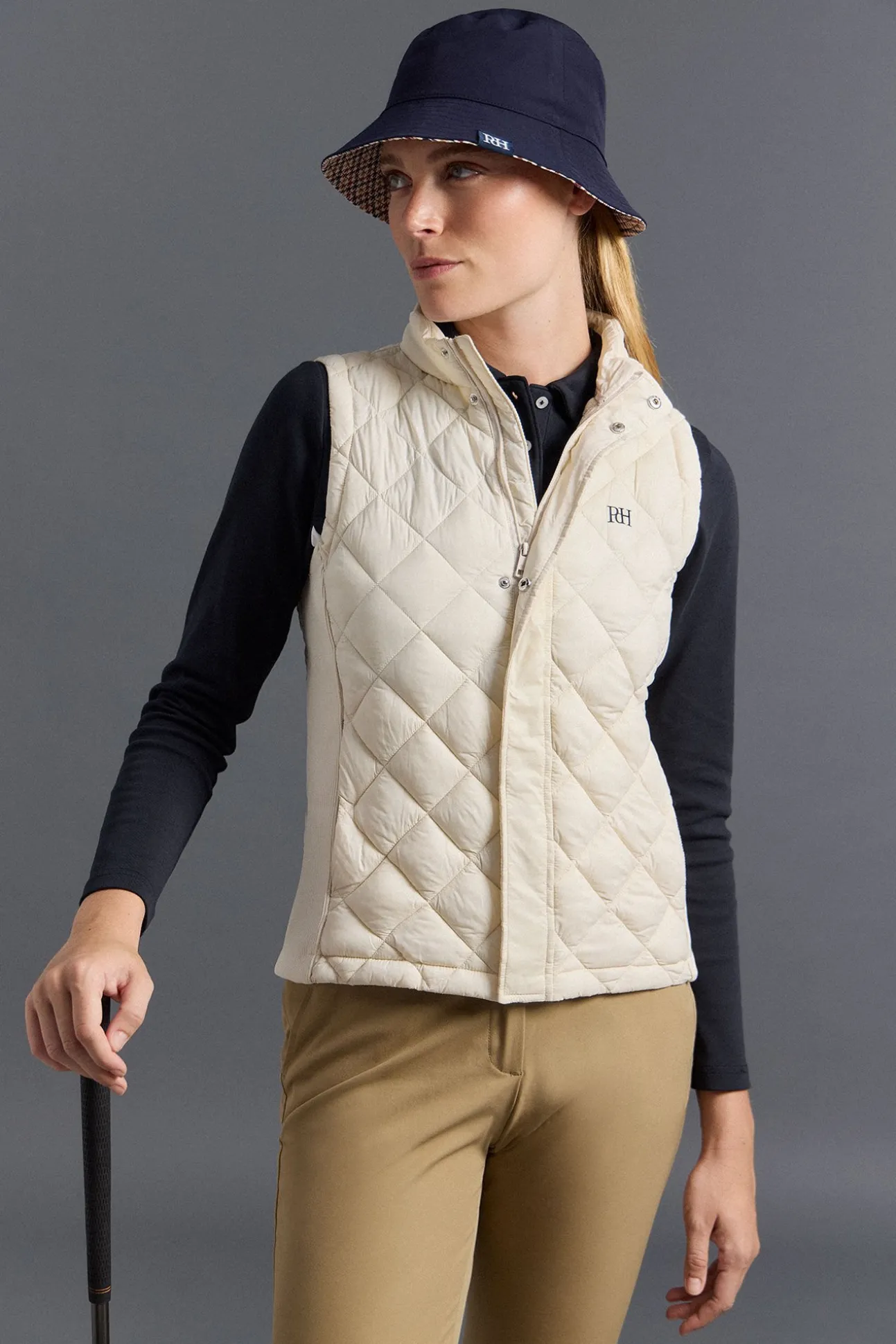Chaleco acolchado golf