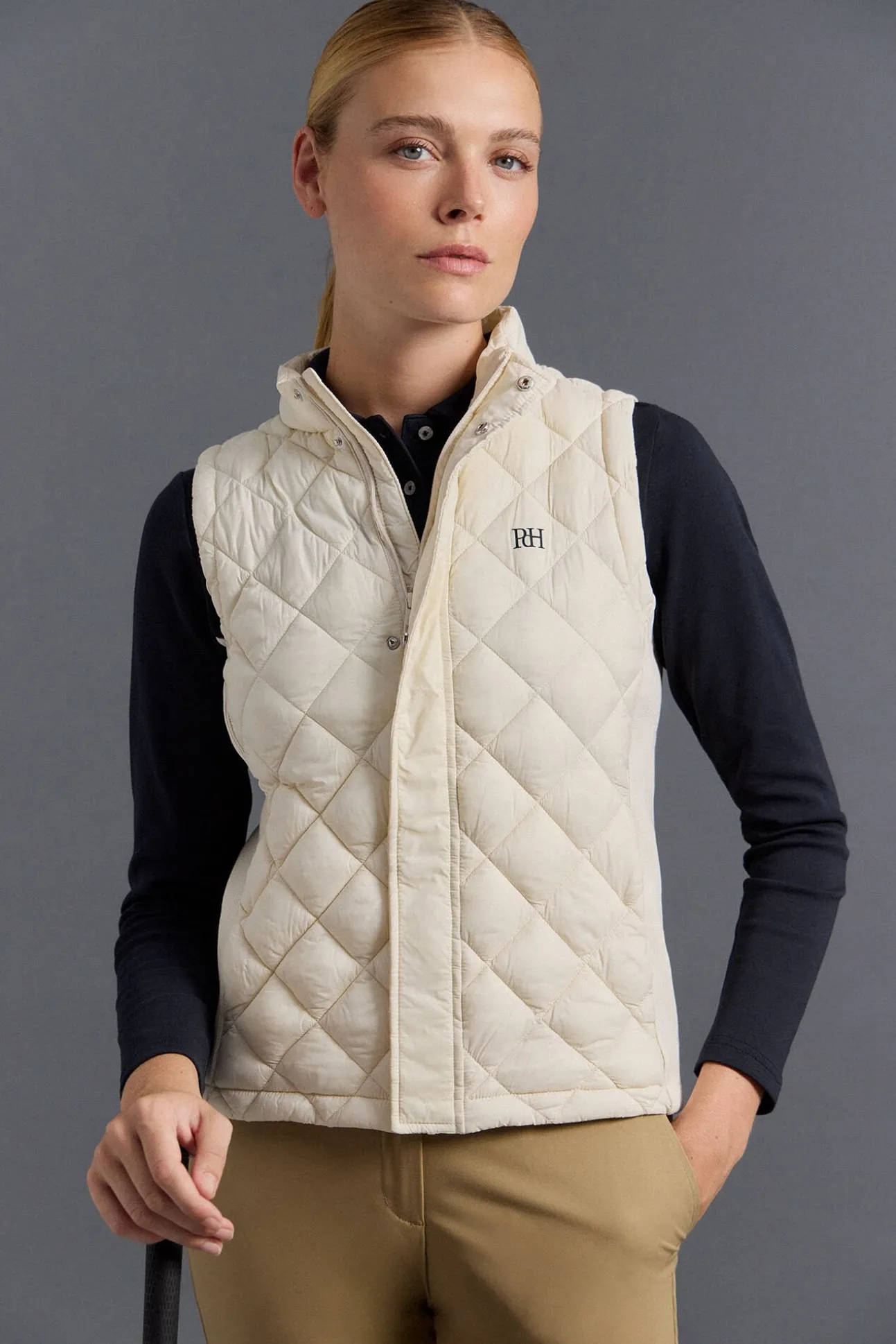Chaleco acolchado golf