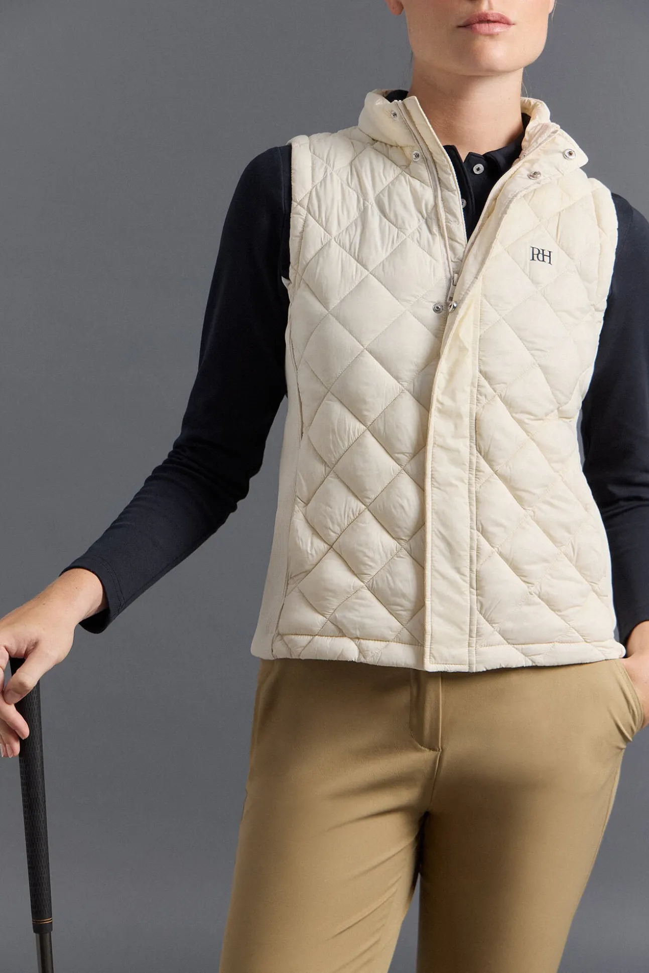 Chaleco acolchado golf