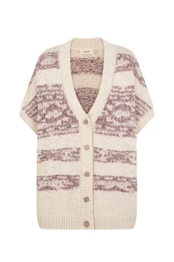 Chaleco jacquard