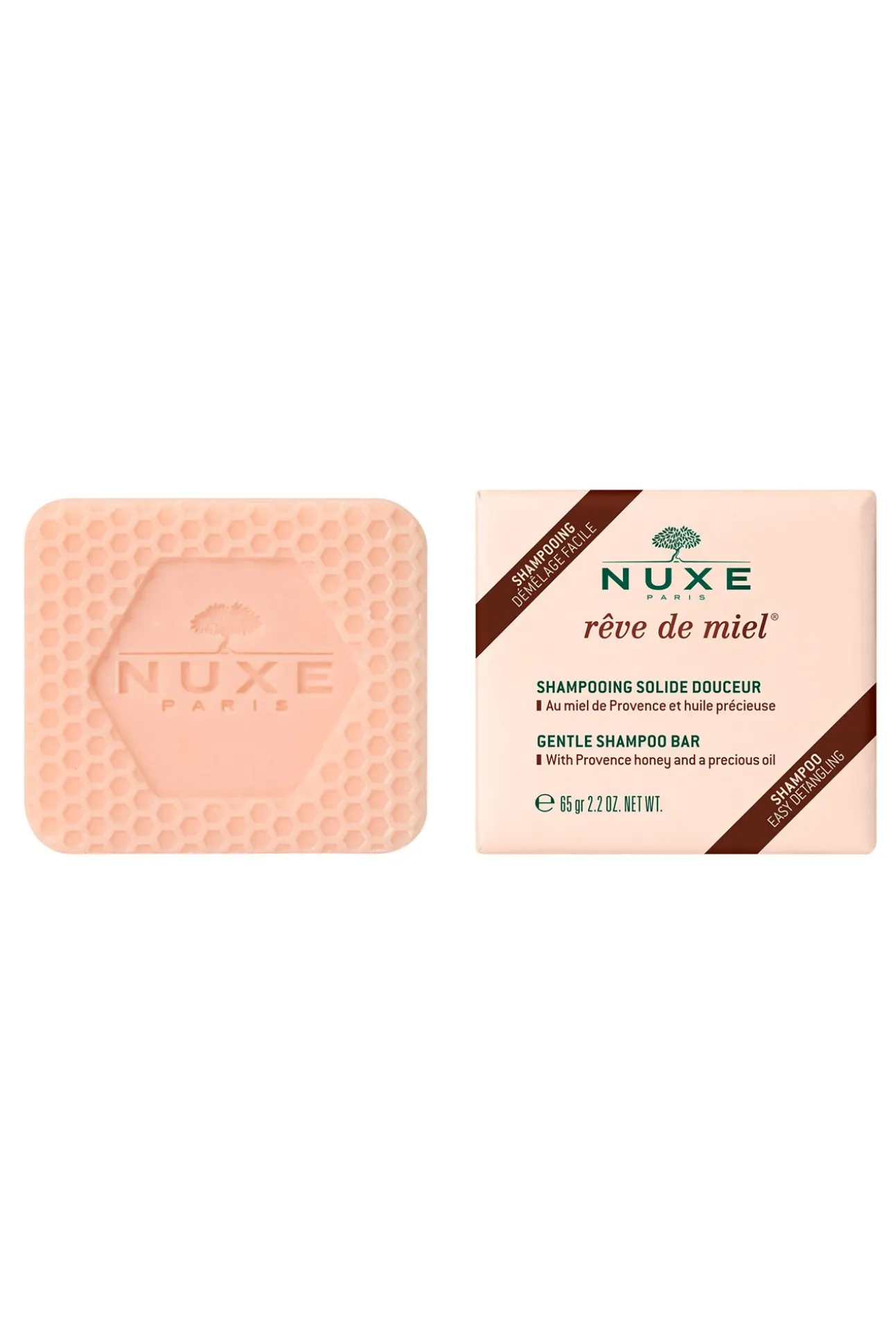 Champú sólido suaverêve de miel 65 gr