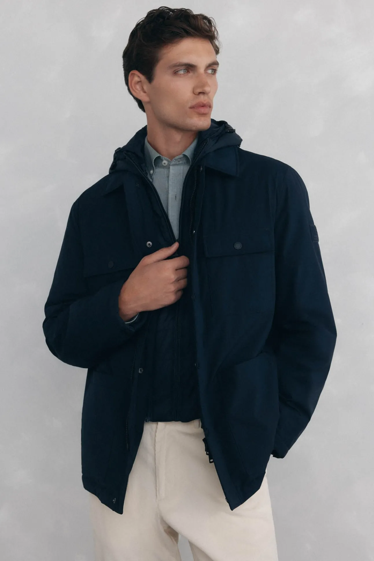 Chaqueta 4 bolsillos con vistas