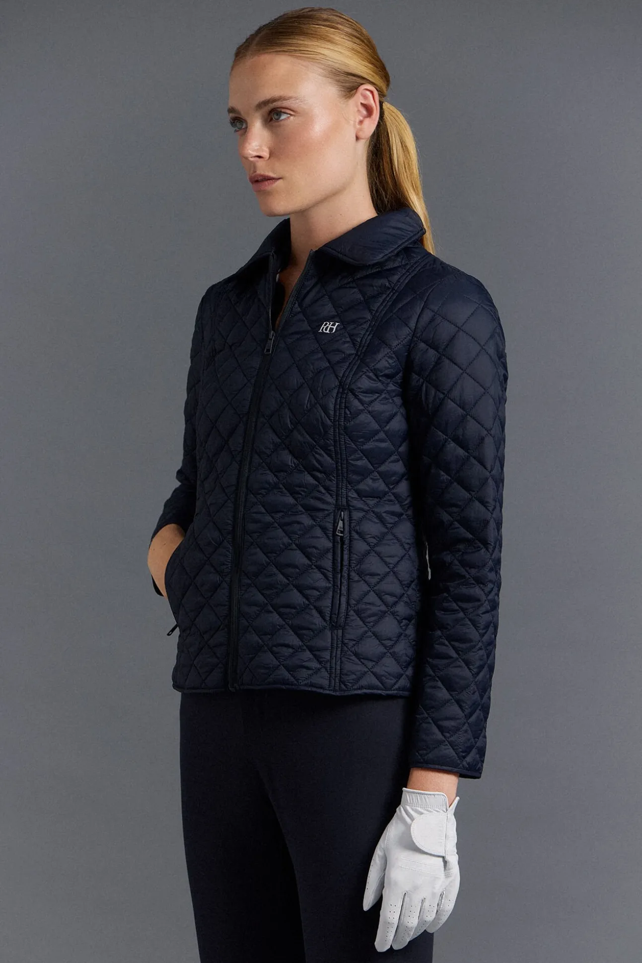 Chaqueta acolchada golf
