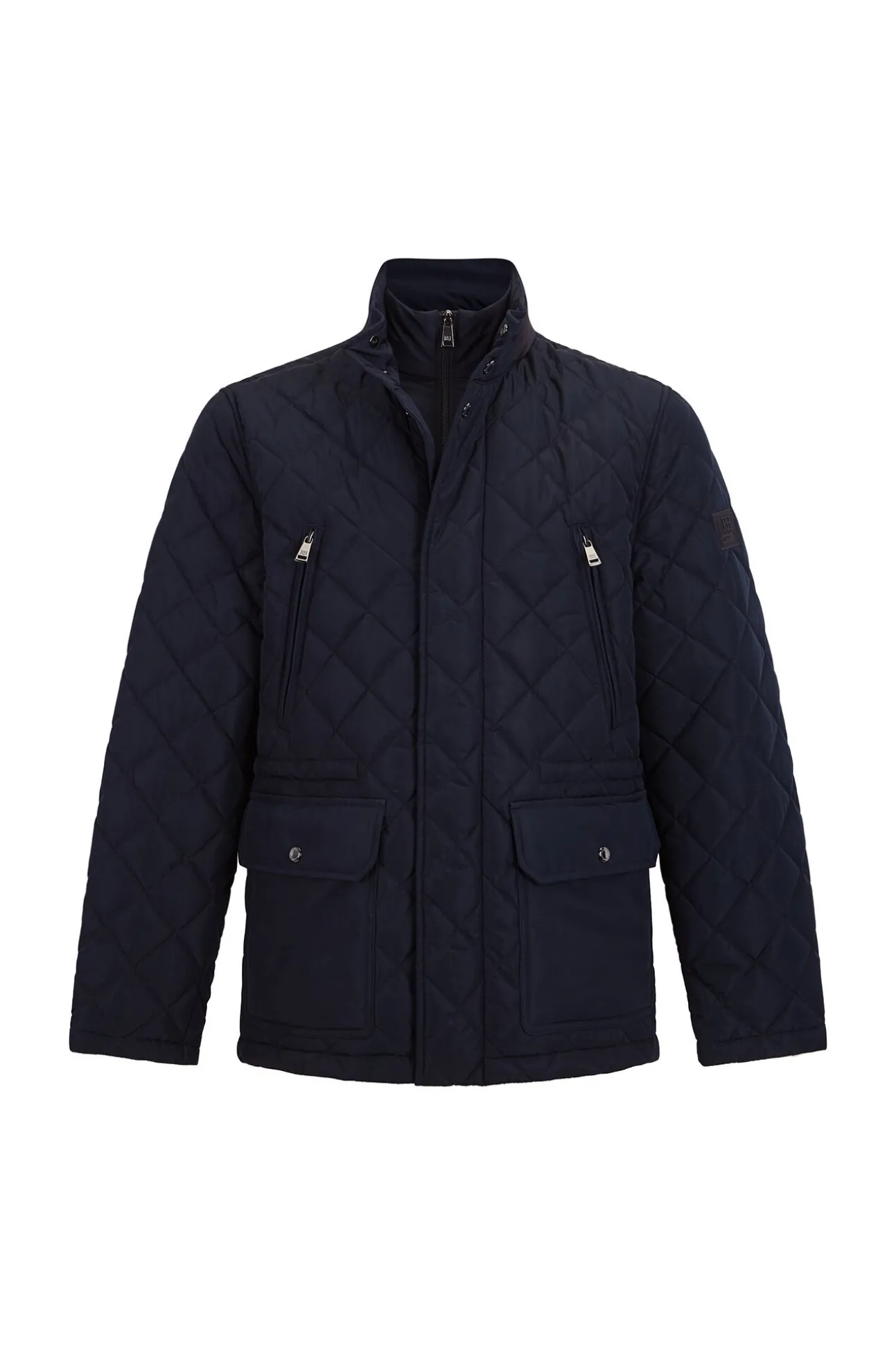Chaqueta acolchada rombos