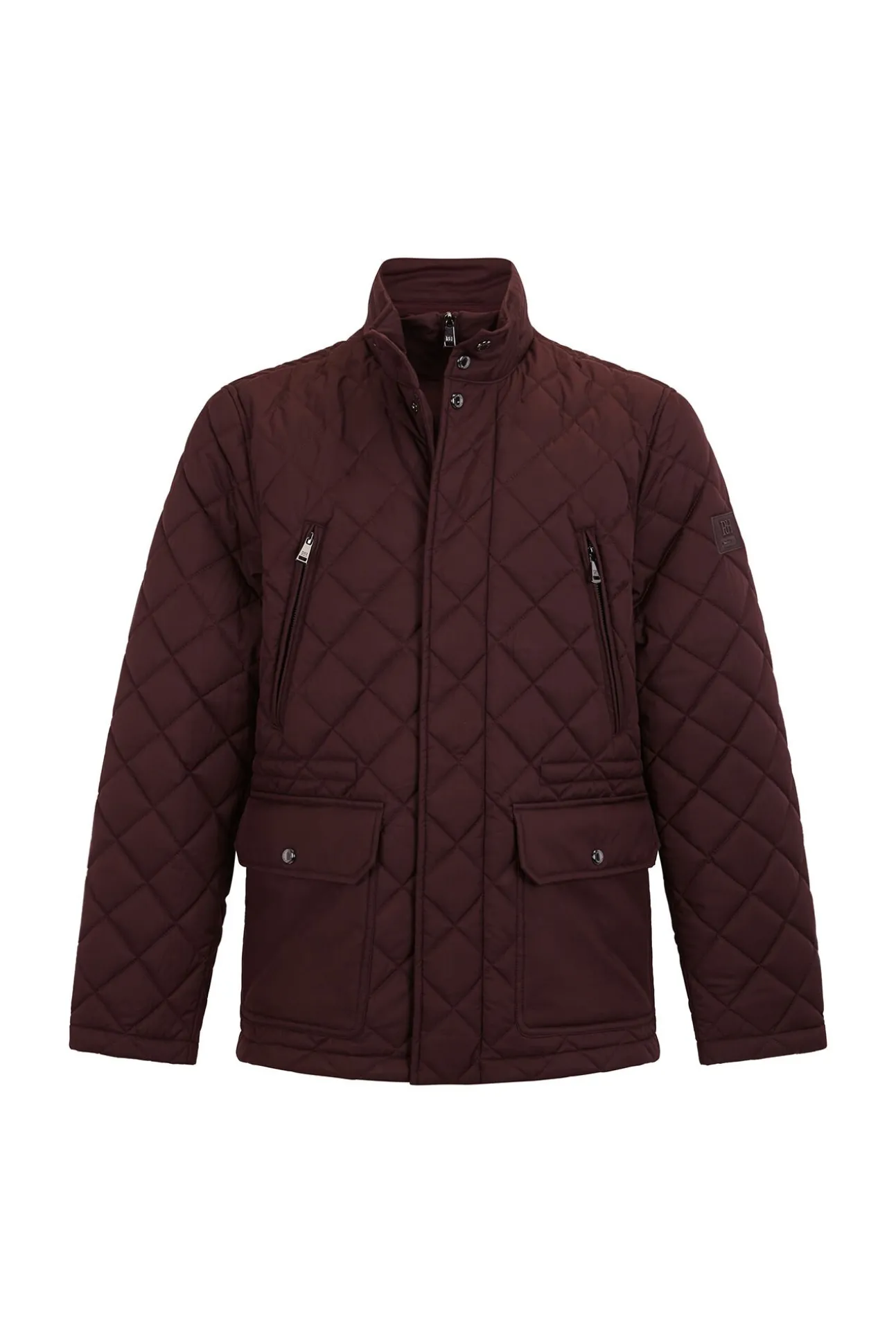 Chaqueta acolchada rombos