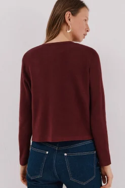 Chaqueta básica punto