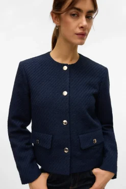 Chaqueta corta de Tweed