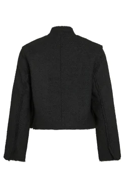 Chaqueta de paño con botones