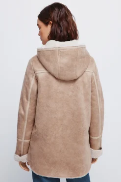 Chaqueta doble faz capucha