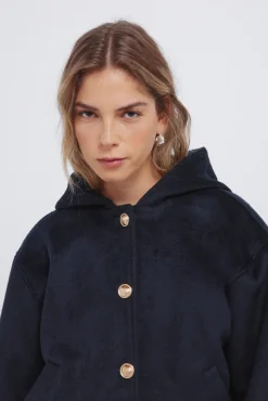 Chaqueta marinera capucha