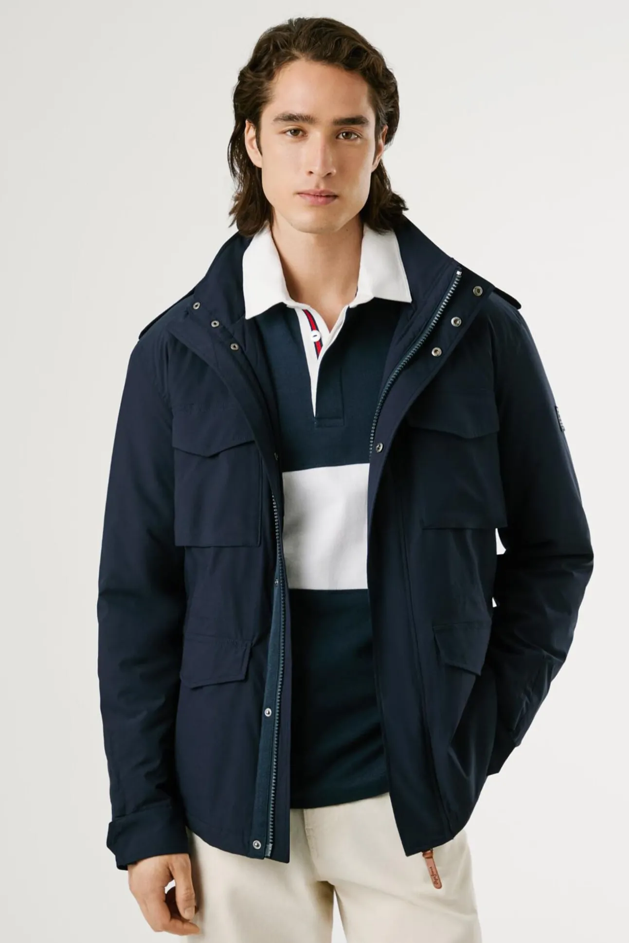 Chaqueta Sahariana Elástica