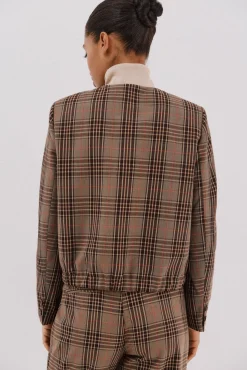 Chaqueta se cuadros