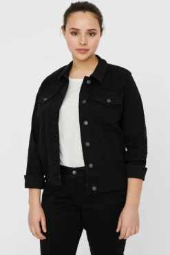 Chaqueta vaquera talla grande