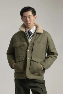 Chaqueta worker cuello borreguillo