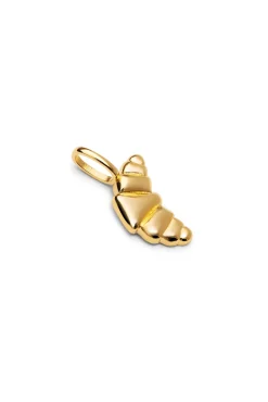 Charm Croissant Baño Oro