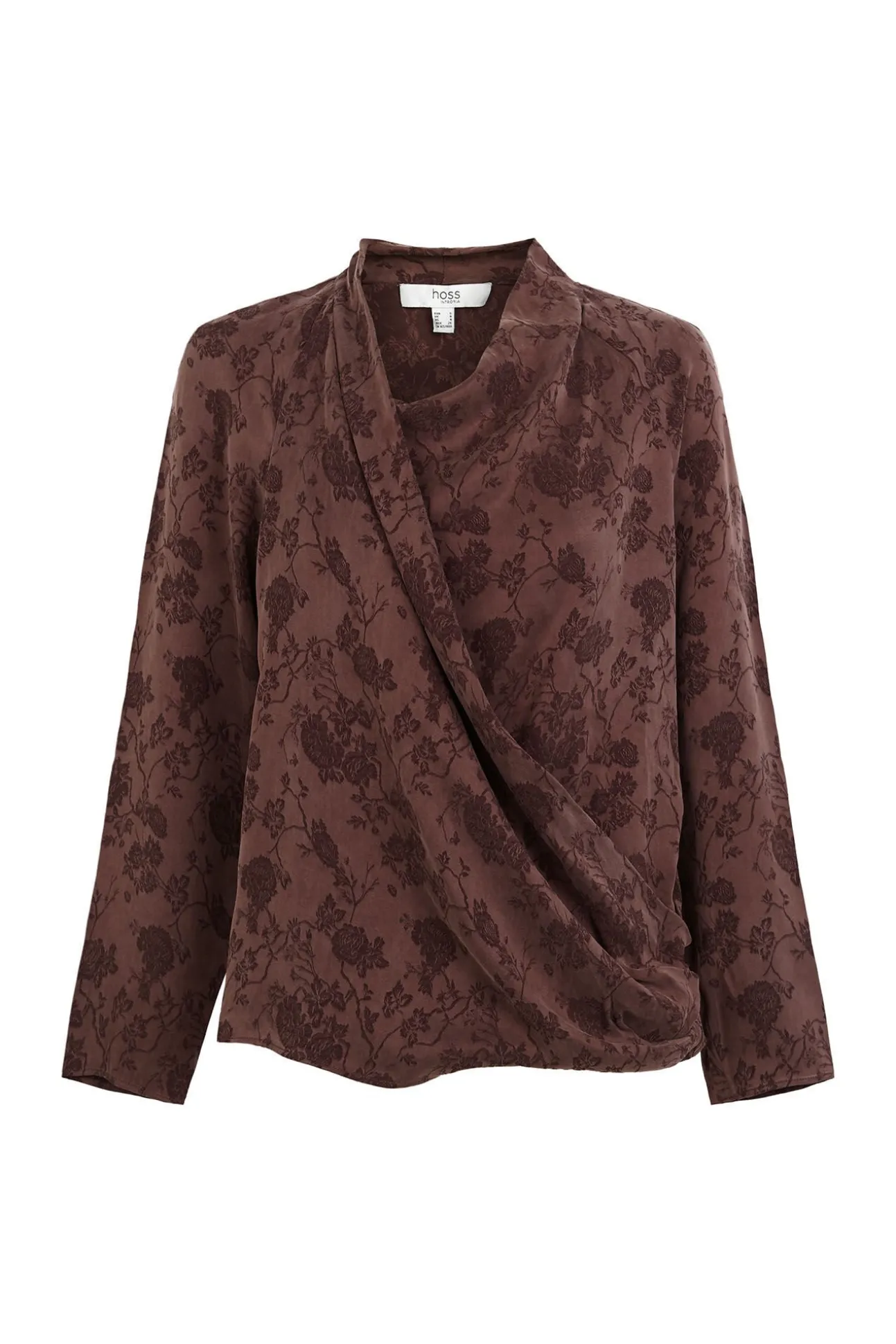 Concha. Blusa jacquard