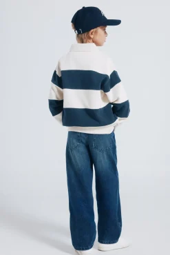 Denim straight niño