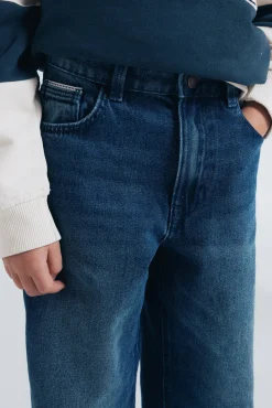 Denim straight niño