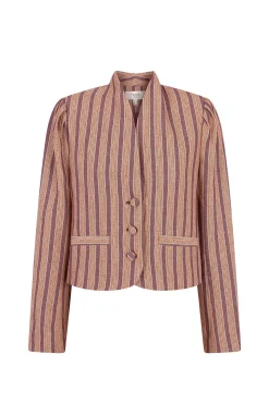 Edena. Chaqueta a rayas