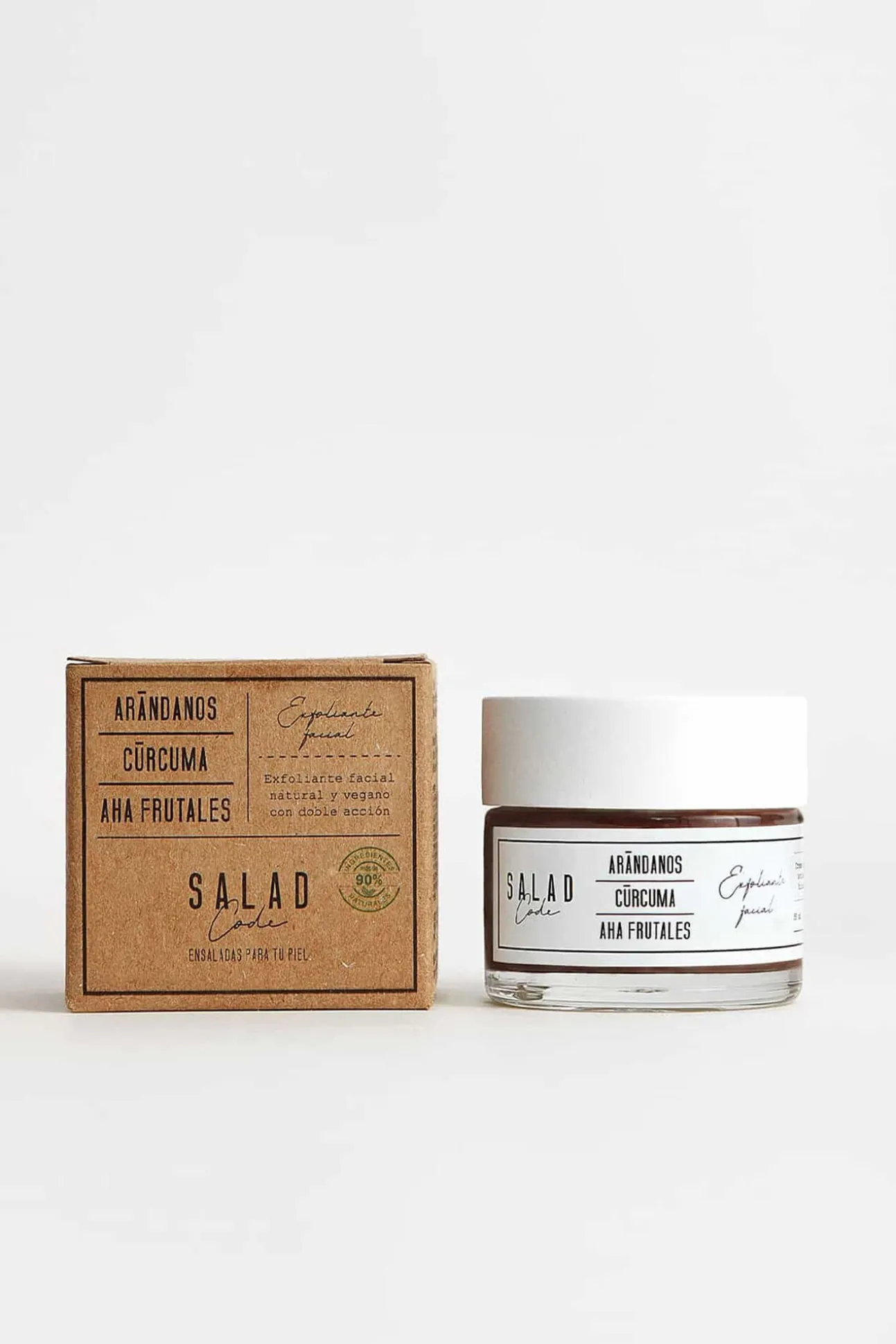 Exfoliante facial doble acción