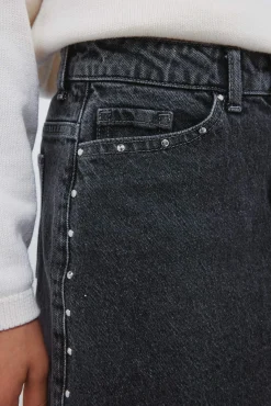 Falda denim niña