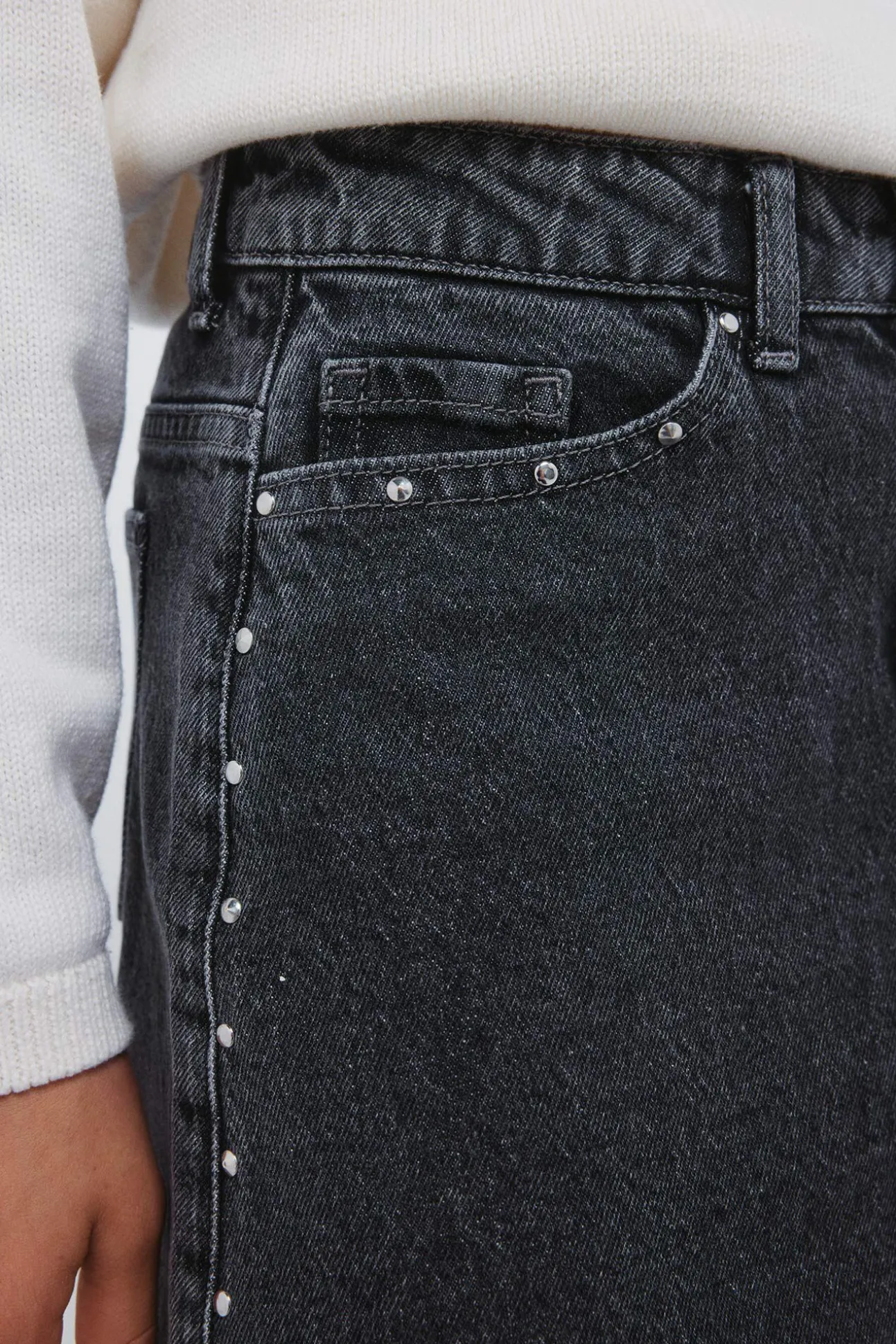 Falda denim niña