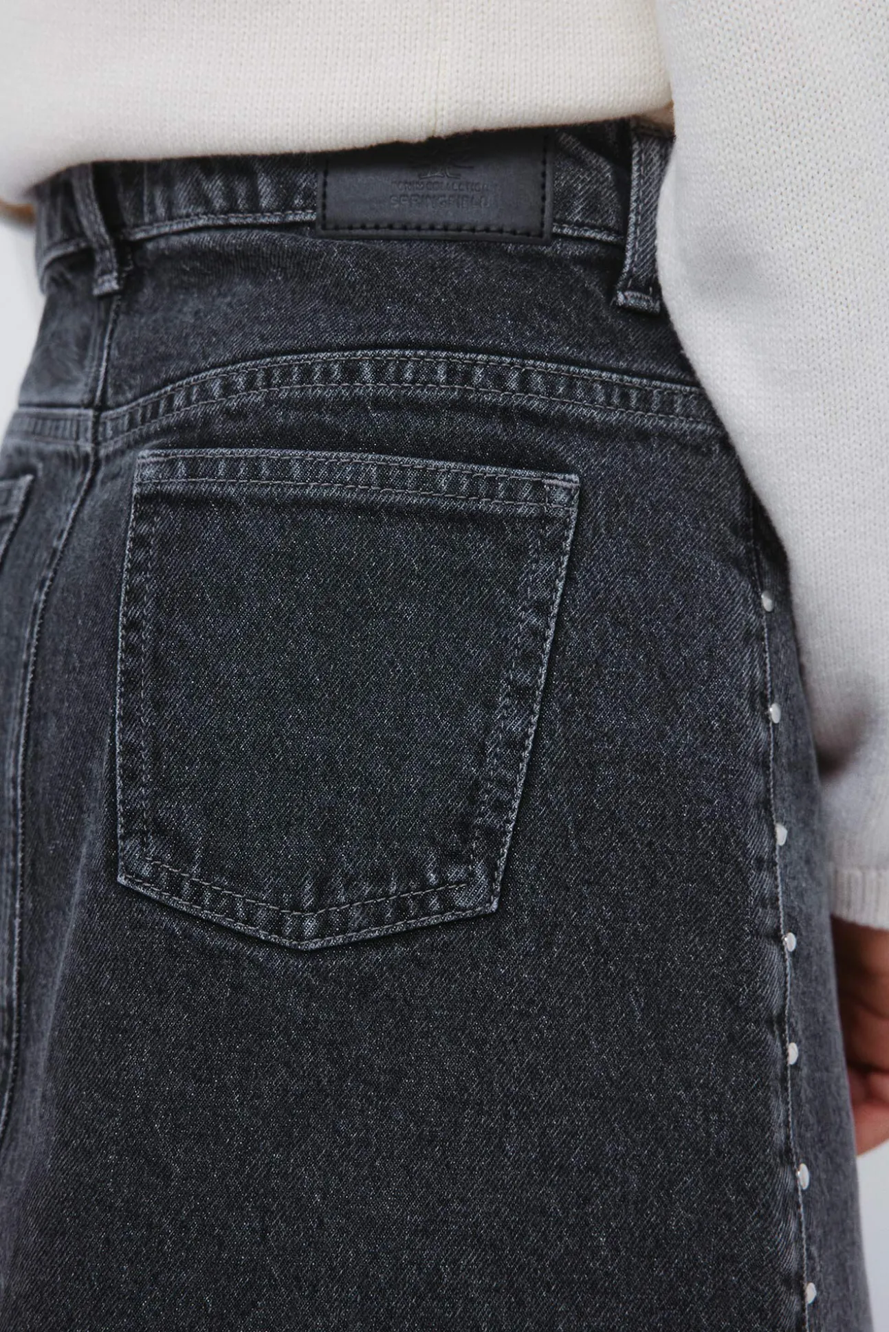 Falda denim niña