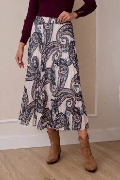 Falda estampado