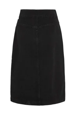 Falda vaquera midi