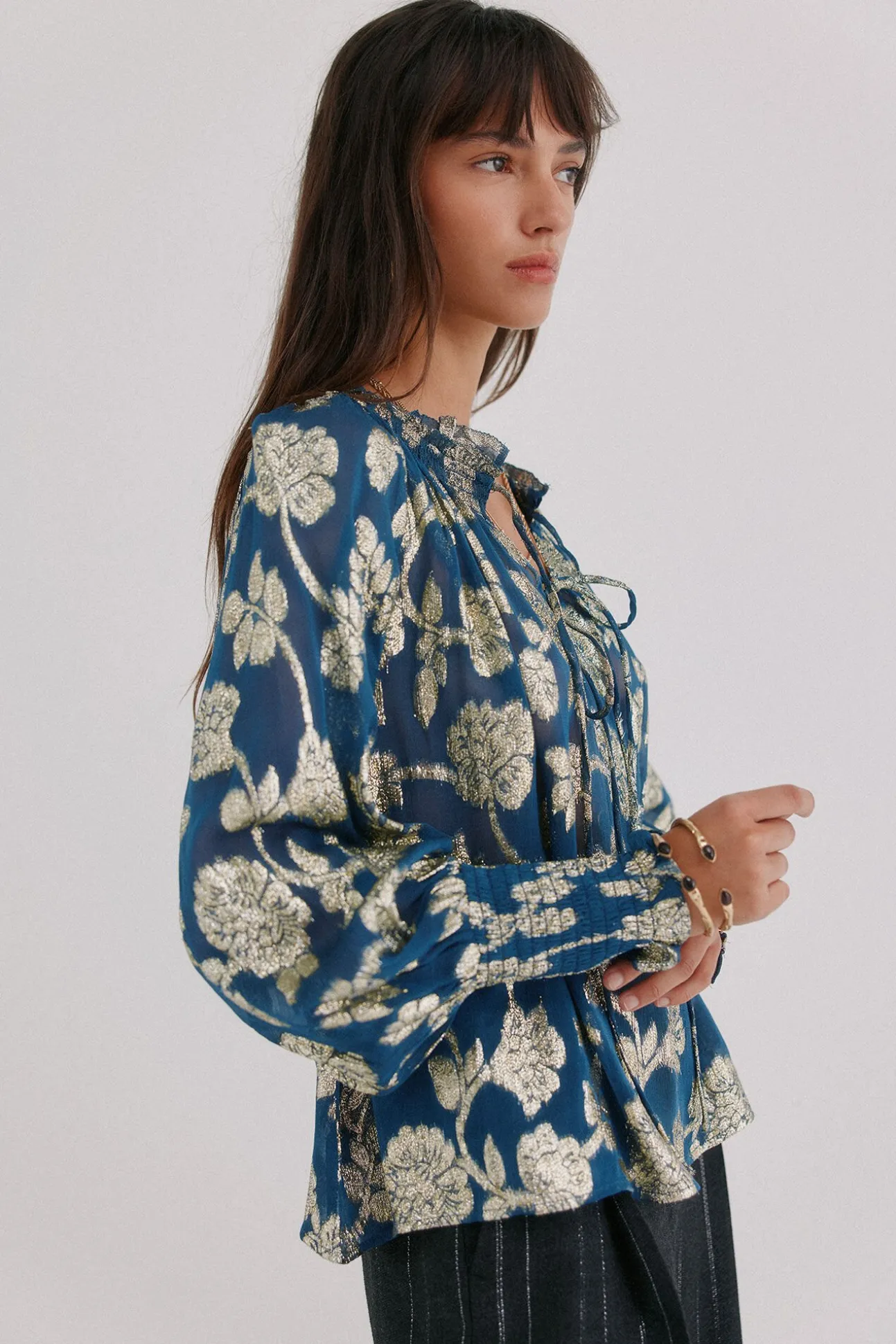 Gianna. Blusa jacquard
