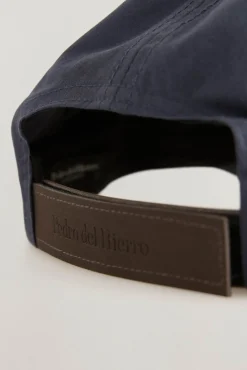 Gorra visera textil