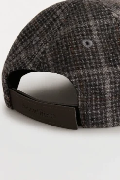 Gorra visera textil