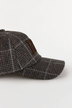 Gorra visera textil