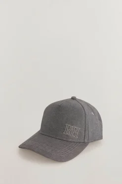 Gorra visera textil
