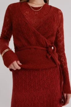 Iria. Chaqueta calada