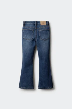 Jeans denim flare niña