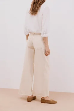 Jeans long palazzo
