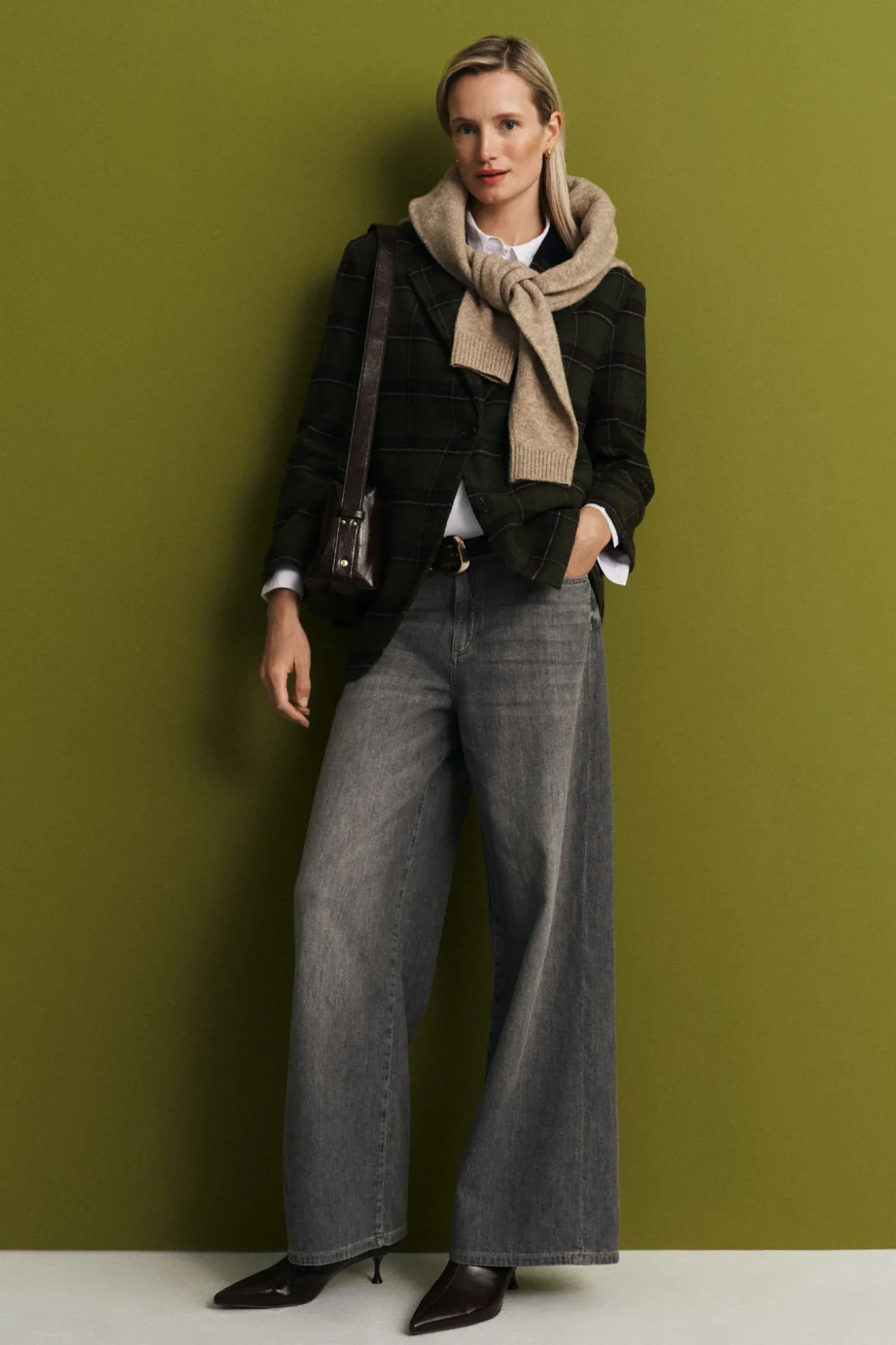 Jeans long palazzo