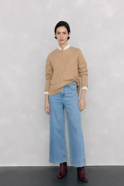 Jeans wide flare