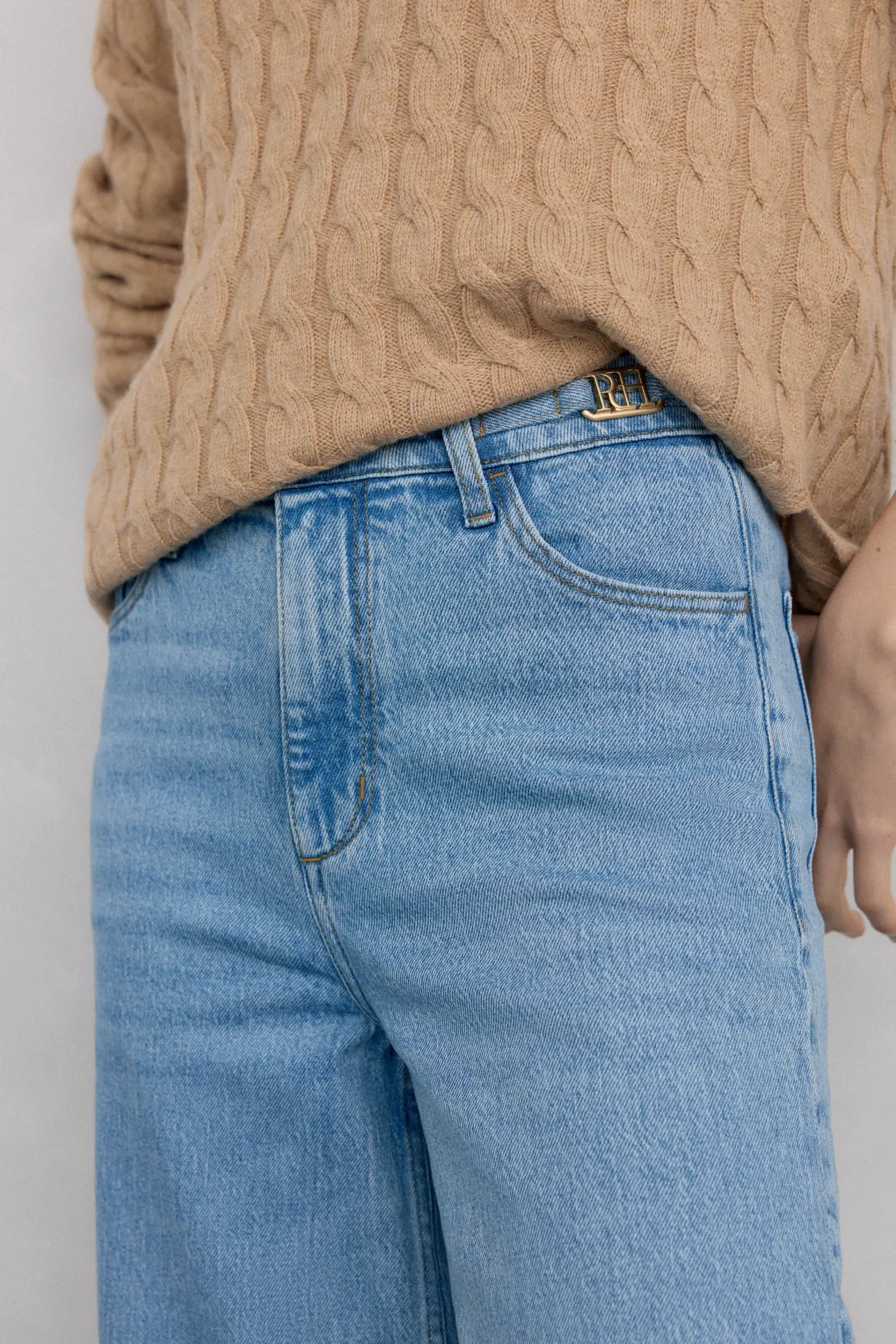 Jeans wide flare