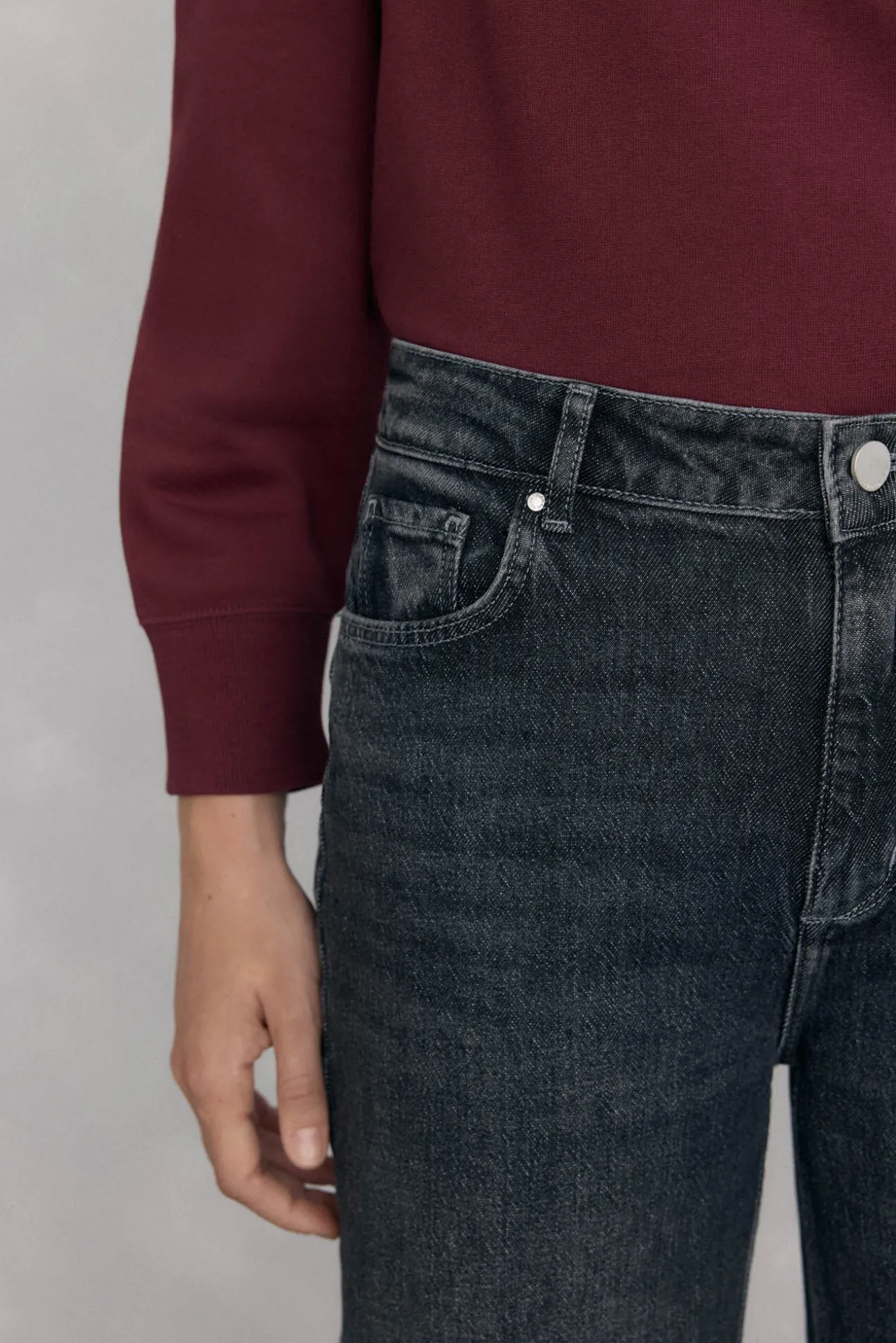 Jeans wide leg basic