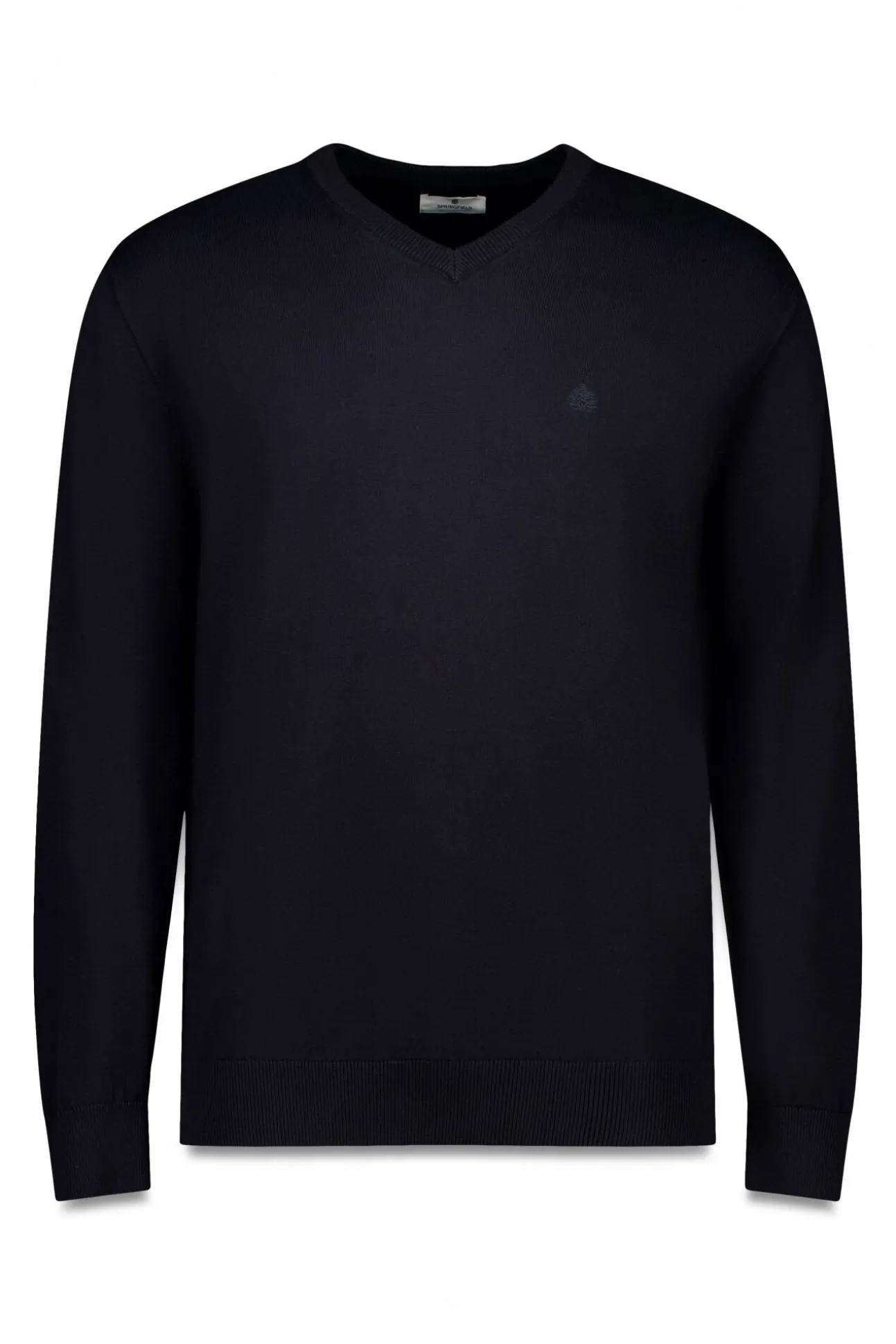 Jersey básico cuello pico