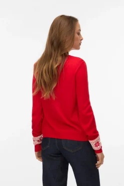 Jersey con estampado navideño