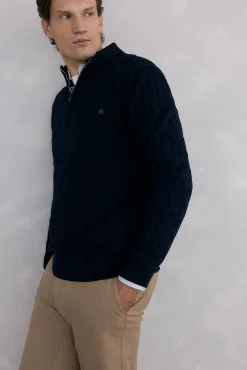 Jersey cuello camionero