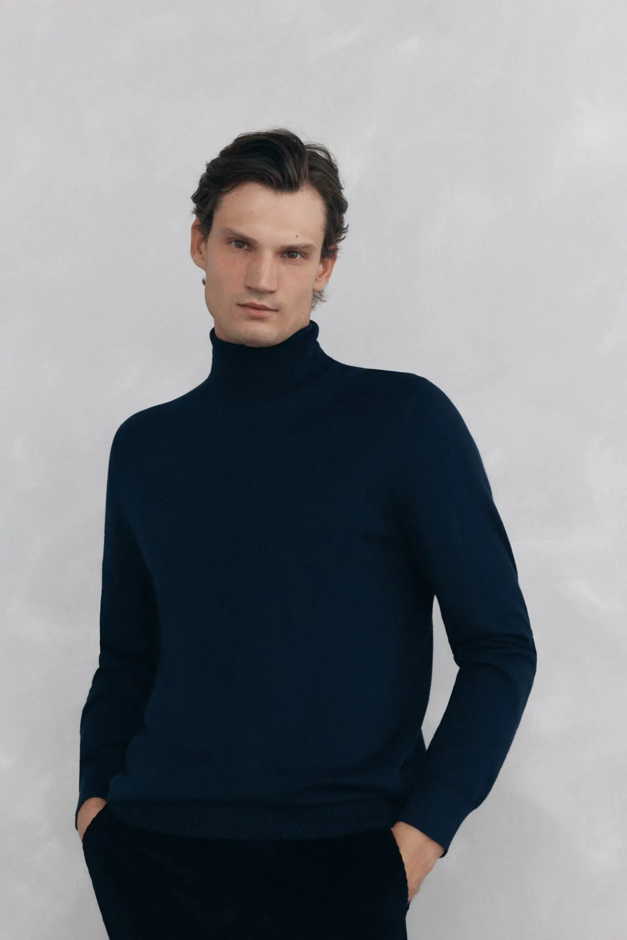 Jersey cuello cisne