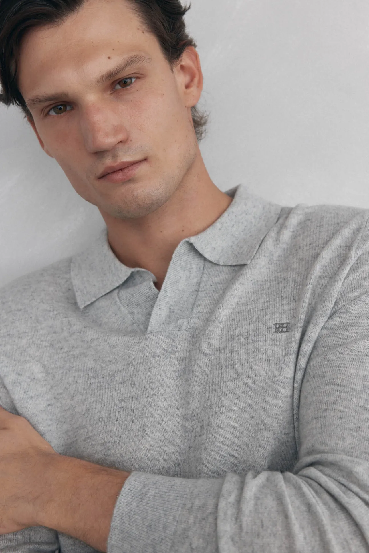 Jersey cuello johny lana merino y cashmere