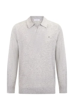Jersey cuello johny lana merino y cashmere