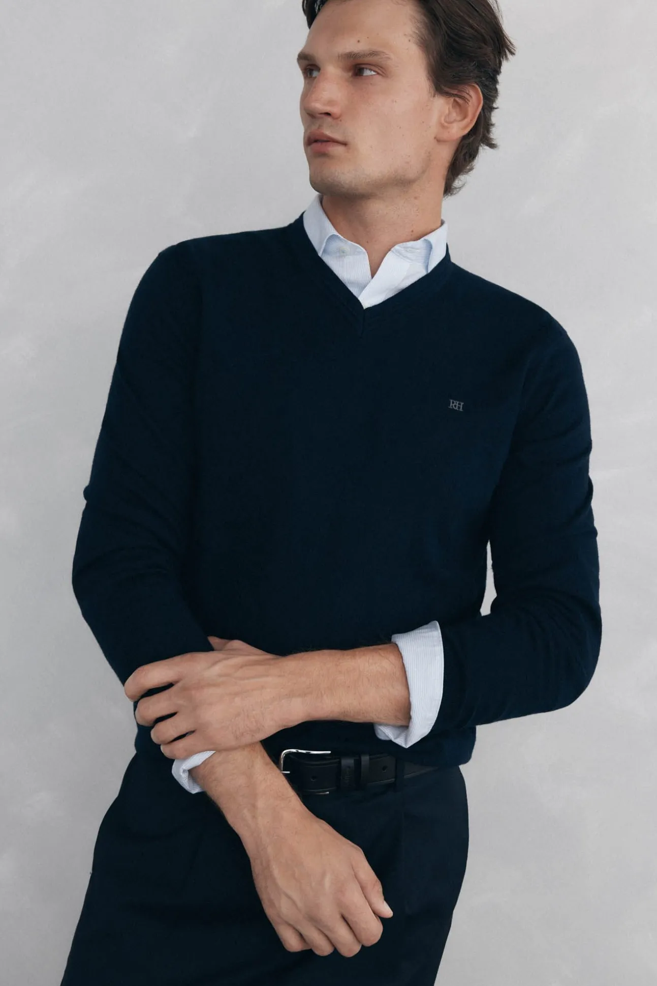 Jersey cuello pico