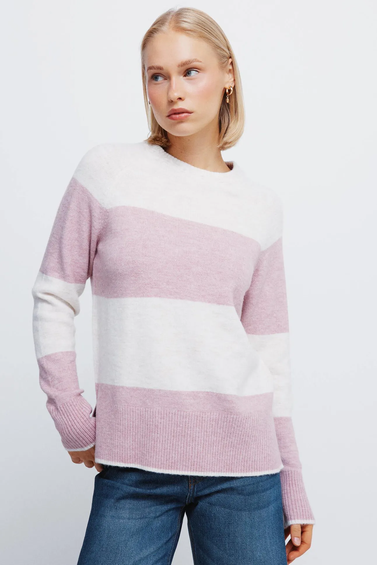 Jersey cuello trenzado