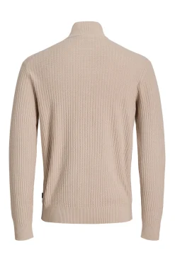 Jersey de punto cuello cremallera